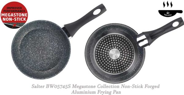 Salter BW05745S Megastone Collection Non Stick Forged Aluminium Frying Pan