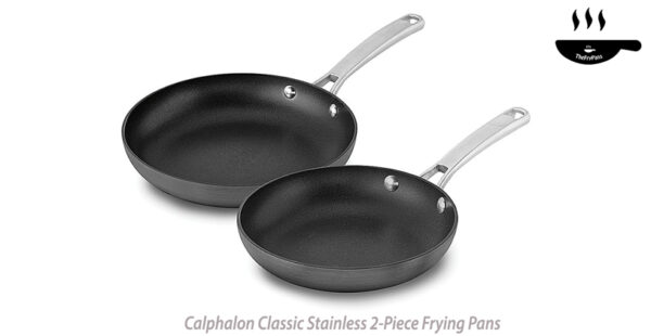 Calphalon Classic Stainless 2 Piece Frying Pans