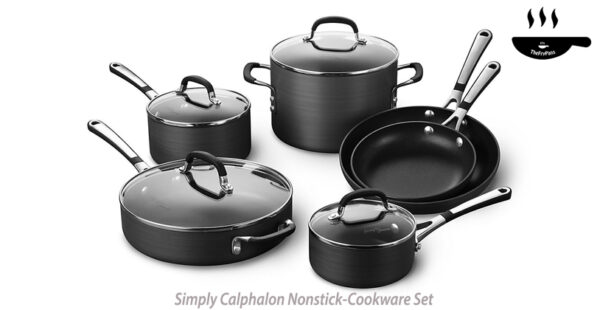 Simply Calphalon Nonstick Cookware Set