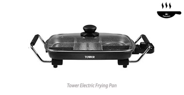 Tower Electric Saute Pan with Ceramic Easy Clean Coating 1