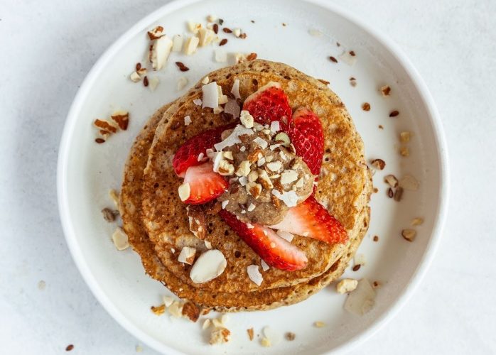 Quick ALMOND FLOUR PANCAKES Recipe TheFryPans