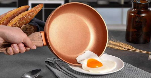AICOOK Nonstick Copper Frying Pan