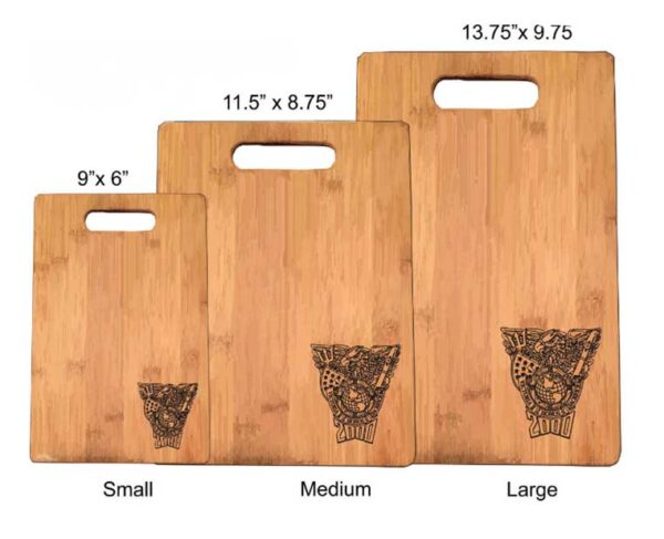 cutting board size