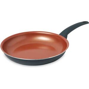 copper ceramic frying pan