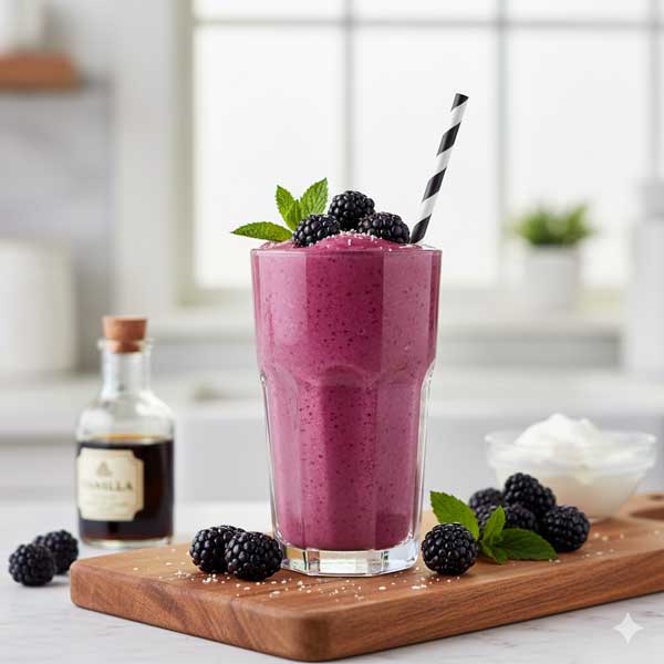 Blackberry Vanilla Smoothie
