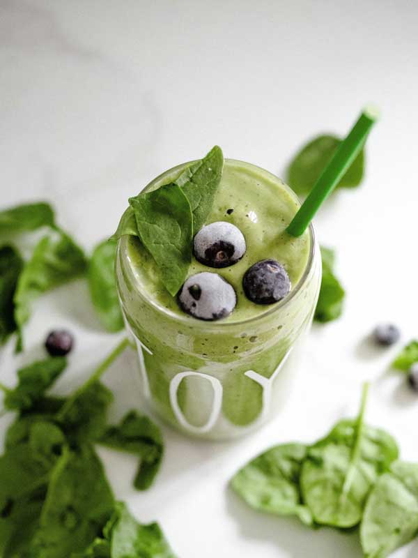 Blueberry Spinach Smoothie