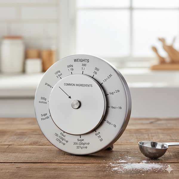 Cooking Weight Converter (g, kg, oz, lb) – Instant Kitchen Measurement Tool