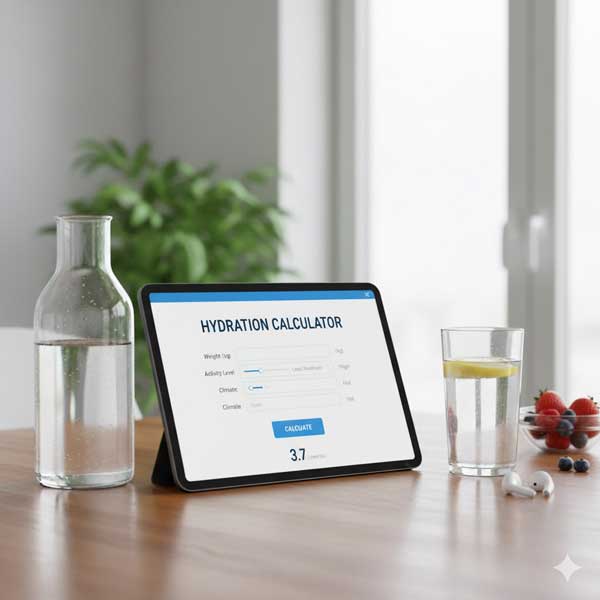 Hydration Calculator: How Much Water Should You Drink?