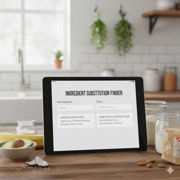 Ingredient Substitution Finder
